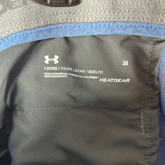 Under Armour Loose Blue Men's 10” Inseam Shorts - Picture 4 of 7